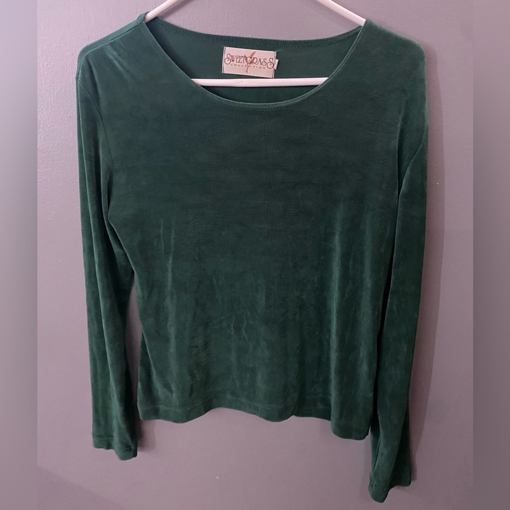 Green Longsleeve blouse